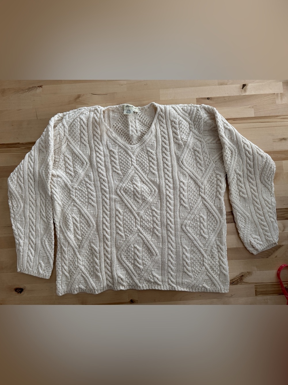 Vintage Eddie Bauer Fisherman Sweater